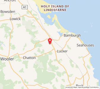 Map of Newlands, EnglandEngland