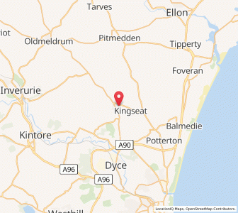 Map of Newmacher, ScotlandScotland