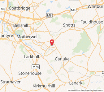 Map of Newmains, ScotlandScotland