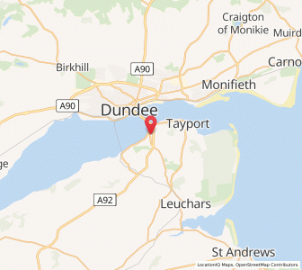 Map of Newport-On-Tay, ScotlandScotland