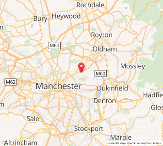 Map of Newton Heath, EnglandEngland