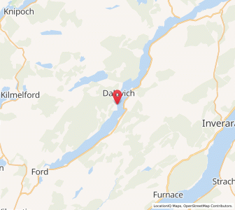 Map of Newyork, ScotlandScotland