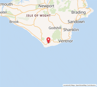 Map of Niton, EnglandEngland