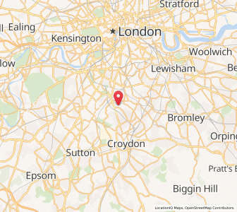 Map of Norbury, EnglandEngland