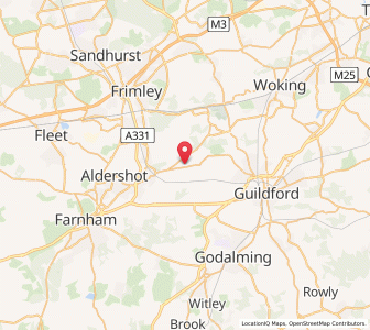 Map of Normandy, EnglandEngland