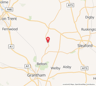 Map of Normanton, EnglandEngland