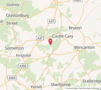 Map of North Barrow, EnglandEngland