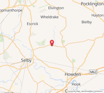 Map of North Duffield, EnglandEngland