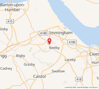 Map of North Killingholme, EnglandEngland