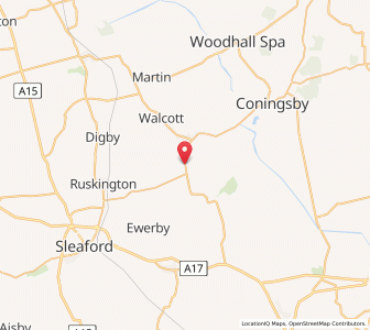 Map of North Kyme, EnglandEngland