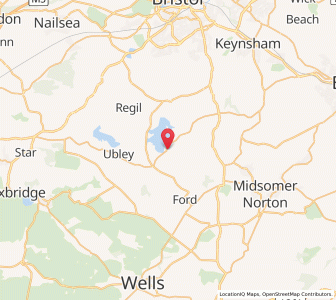 Map of North Widcombe, EnglandEngland