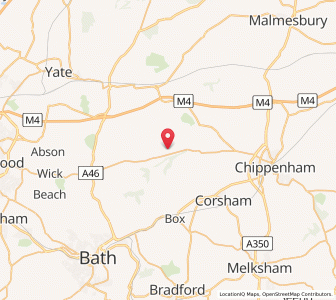 Map of North Wraxall, EnglandEngland