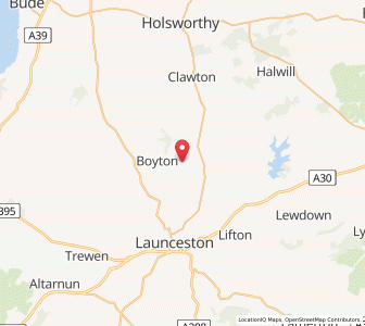 Map of Northcott, EnglandEngland
