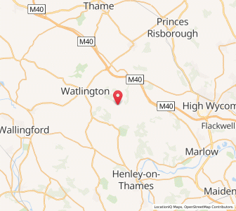 Map of Northend, EnglandEngland