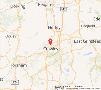 Map of Northgate, EnglandEngland