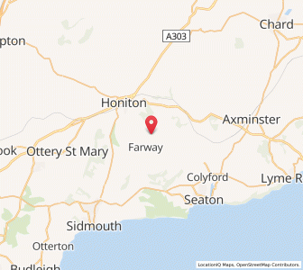 Map of Northleigh, EnglandEngland