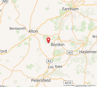 Map of Oak Hangar, EnglandEngland