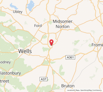 Map of Oakhill, EnglandEngland