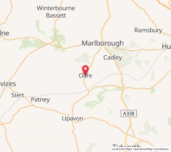 Map of Oare, EnglandEngland