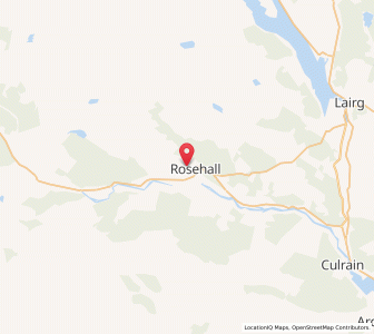 Map of Ochtow, ScotlandScotland