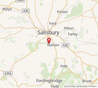 Map of Odstock, EnglandEngland