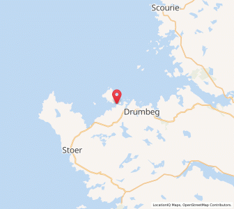 Map of Oldany, ScotlandScotland