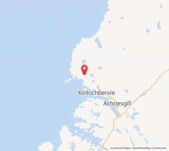 Map of Oldshore, ScotlandScotland