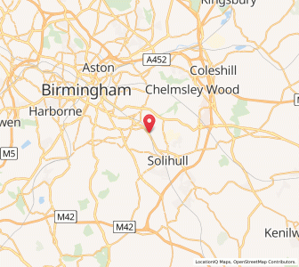 Map of Olton, EnglandEngland