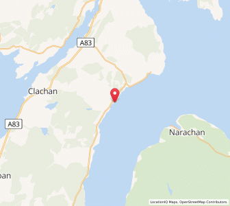 Map of Oragaig, ScotlandScotland