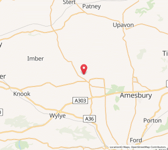 Map of Orcheston, EnglandEngland