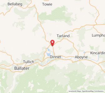 Map of Ordie, ScotlandScotland