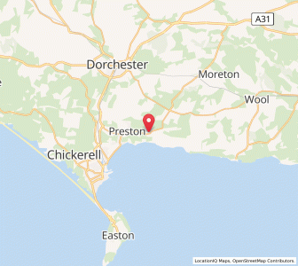Map of Osmington, EnglandEngland