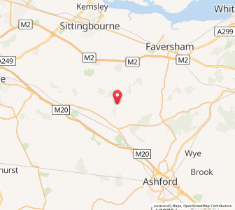 Map of Otterden, EnglandEngland