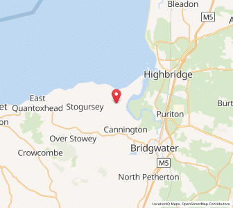 Map of Otterhampton, EnglandEngland