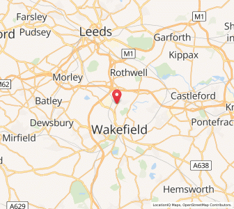 Map of Outwood, EnglandEngland