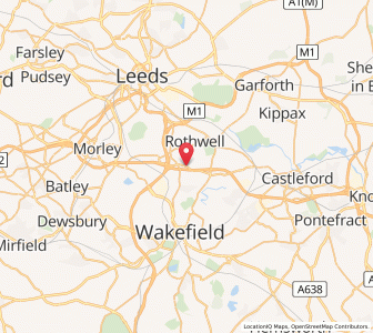 Map of Ouzlewell Green, EnglandEngland