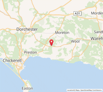Map of Owermoigne, EnglandEngland
