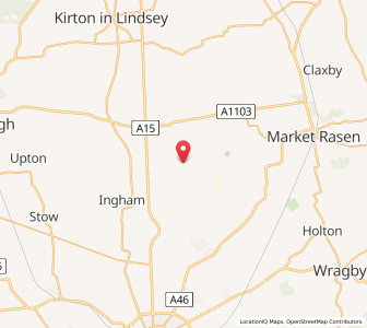 Map of Owmby, EnglandEngland
