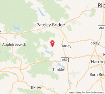 Map of Padside, EnglandEngland