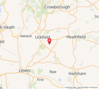 Map of Palehouse Common, EnglandEngland