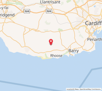 Map of Pancross, WalesWales