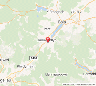 Map of Pandy, WalesWales