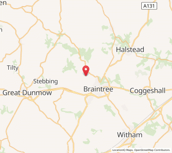 Map of Panfield, EnglandEngland