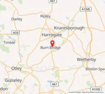 Map of Pannal, EnglandEngland