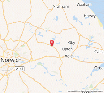 Map of Panxworth, EnglandEngland