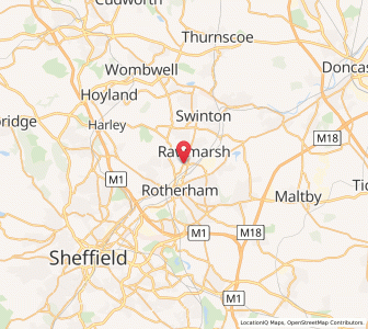 Map of Park Gate, EnglandEngland
