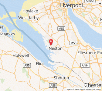 Map of Parkgate, EnglandEngland