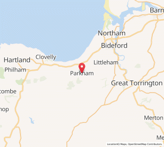Map of Parkham, EnglandEngland