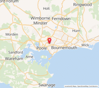 Map of Parkstone, EnglandEngland