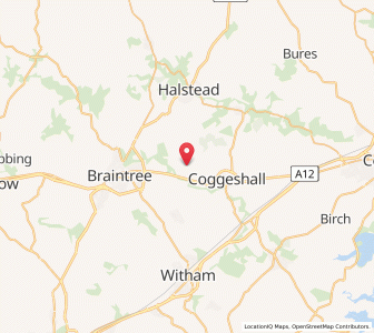 Map of Pattiswick, EnglandEngland